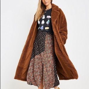 Urban Outfitters Teddy Bear Coat M